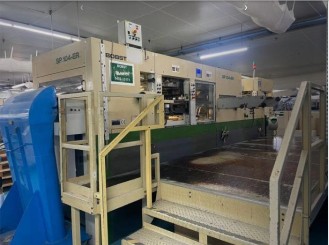 Stripping and blanking machine